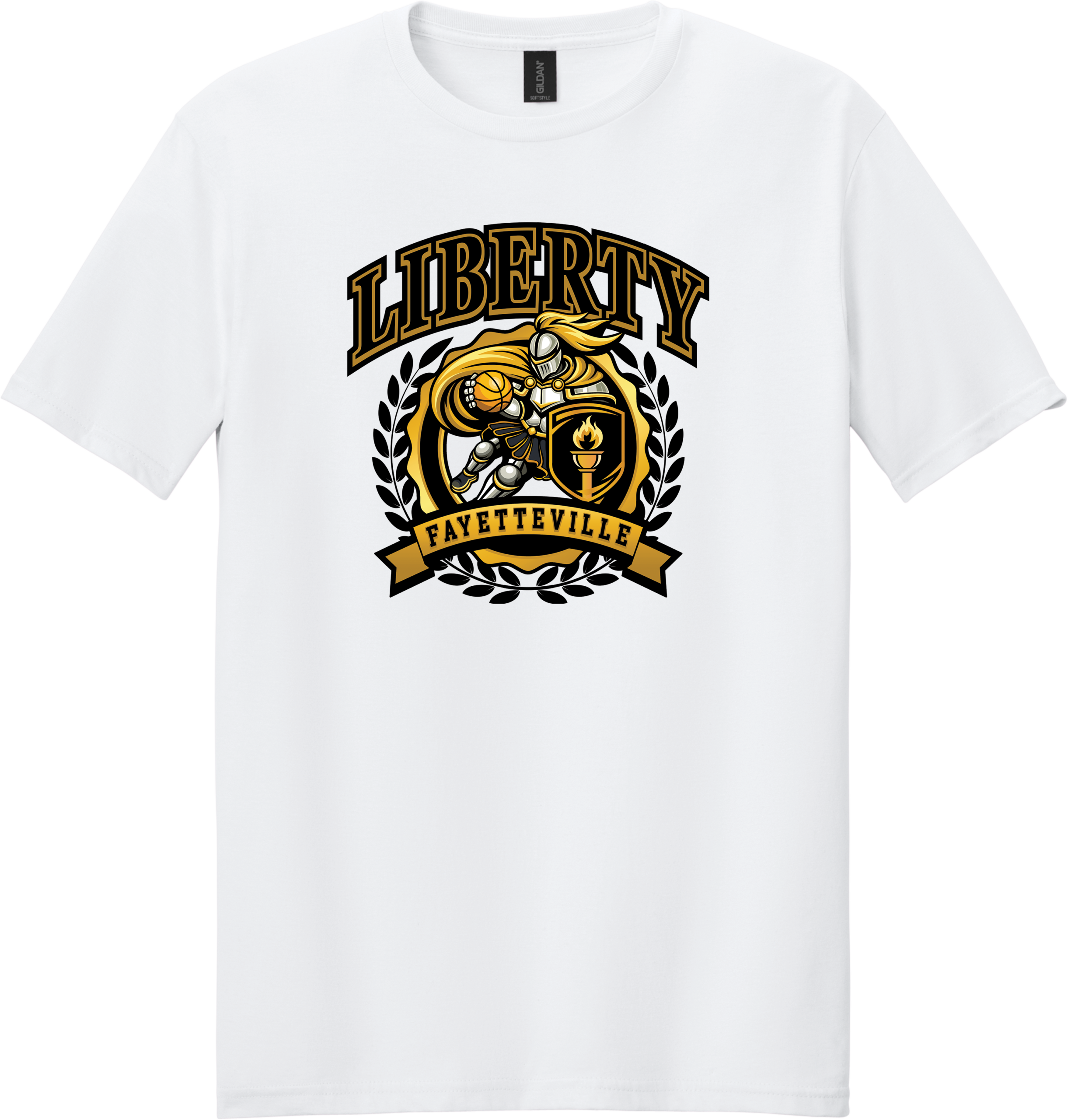 Liberty Laurel Crest Championship Tee – White