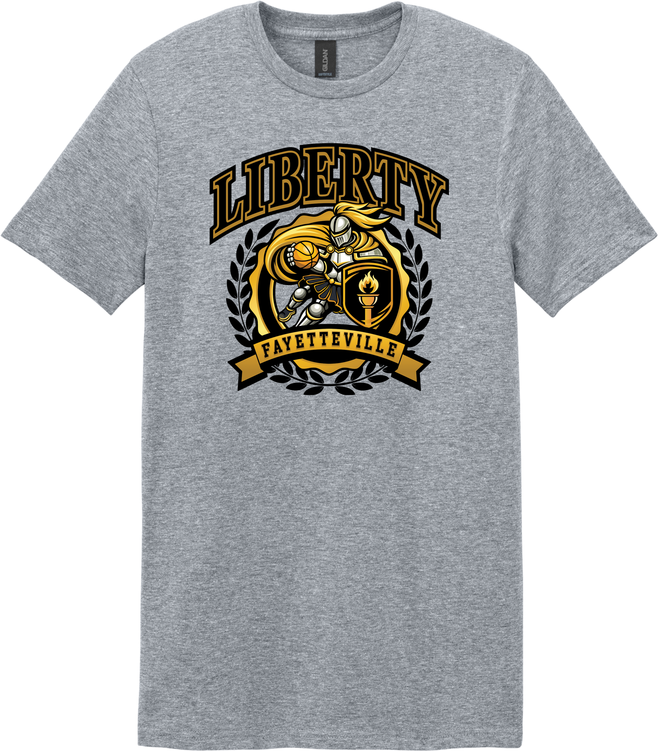 Liberty Laurel Crest Championship Tee – White - Image 2